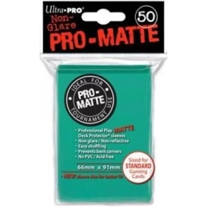 Image of Ultra Pro Matte Aqua 50 Sleeves DPD 12 Packs