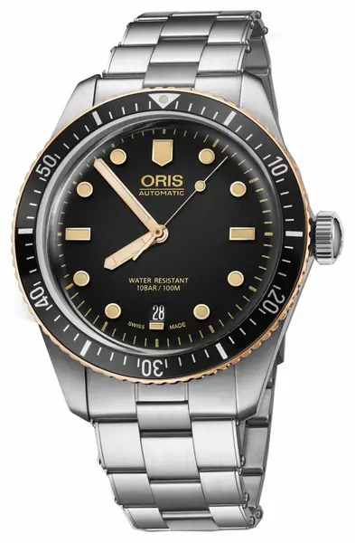 Image of ORIS 01 733 7707 4354-07 8 20 18 Divers Sixty Five Stainless Watch