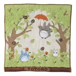 Image of My Neighbor Totoro Mini Towel Shade of the Tree 25 x 25 cm