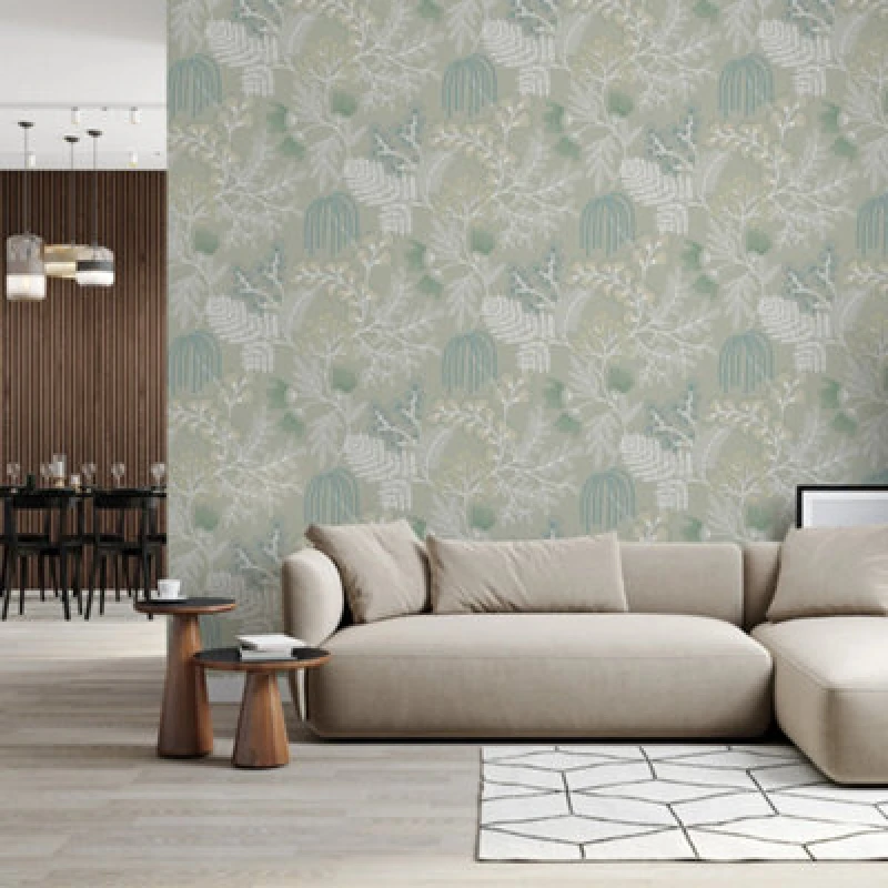 Image of Superfresco Easy Superfresco Easy Richmond Wallpaper in Green Size: 10000mm_x_520mm Green 10000mm_x_520mm Unisex 5011583795271