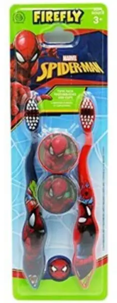 Image of Firefly Spiderman Soft Toothbrush 2Pcs