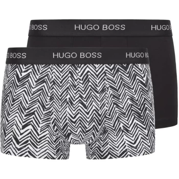 Image of Hugo Boss 2 Pack Trunks White Size L Men