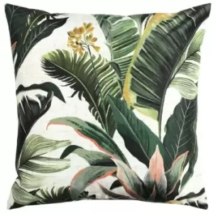 Image of Furn Hawaii Square Outdoor Cushion Cover (One Size) (Multicoloured)