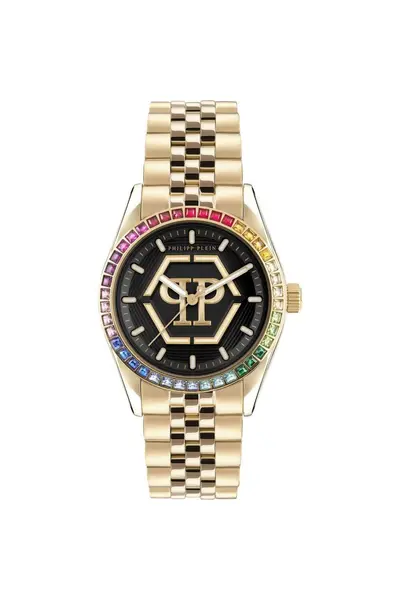 Image of Philipp Plein Date Superlative Stainless Steel Fashion Analogue Watch - Pw2Ba0623 Black