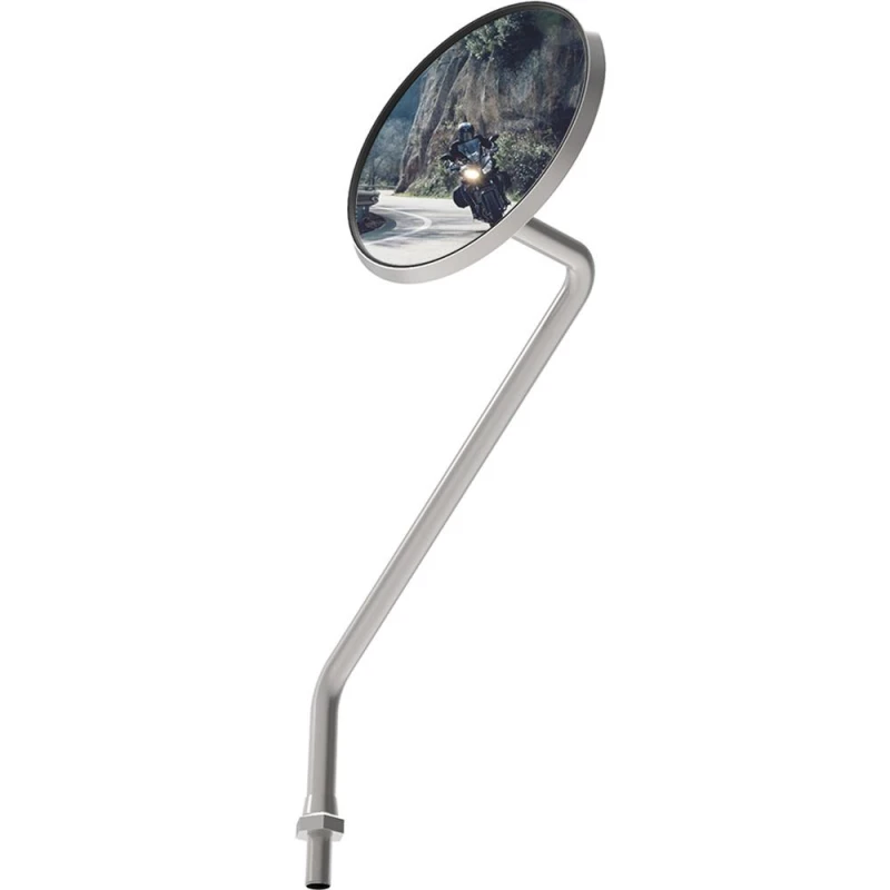 Image of Oxford Naked Bike Mirror Chrome Left