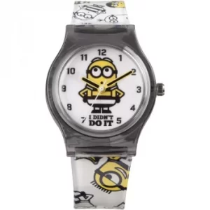 Image of Childrens Character Despicable Me 3 Breakout Stripe Style Watch