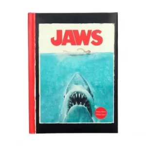 Image of Jaws Notebook with Light Poster