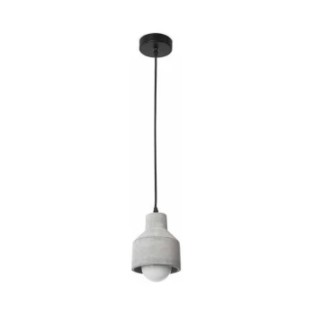 Image of Forlight Lighting - Forlight King - Dome Ceiling Pendant Grey Black 1x E27