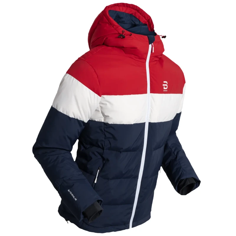 Image of Down jacket Daehlie Sportswear Podium Flag Rouge Male XL