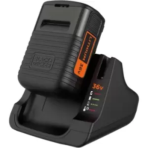 Image of BLACK & DECKER BDC2A36 36v Charger & battery pack