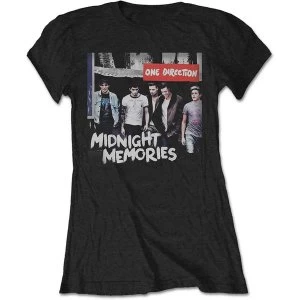 Image of One Direction - Midnight Memories Womens Small T-Shirt - Black
