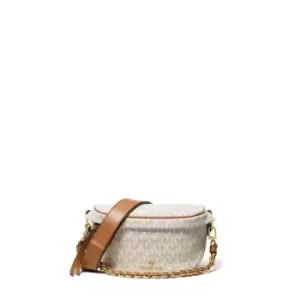 Image of Michael Kors Slater Crossbody Sling Bag - Beige