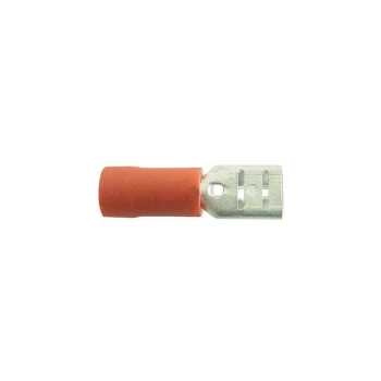 Image of Wiring Connectors - Red - Female Slide-On - 5mm - Pack of 25 - PWN769 - Wot-nots