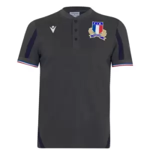 Image of Macron Italy Polo Shirt Mens - Grey