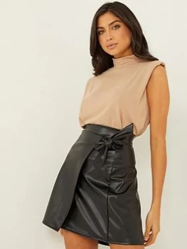 Image of Quiz Camel Knitted Top - 6