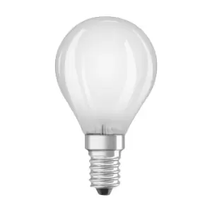 Image of Osram 4.5W Parathom Frosted LED Golf Ball E14/SES Dimmable Very Warm White - 288188-439351