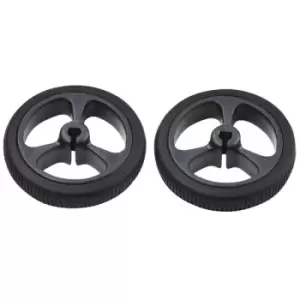 Image of Pololu 1087 Wheels 32x7mm Black (Pair)