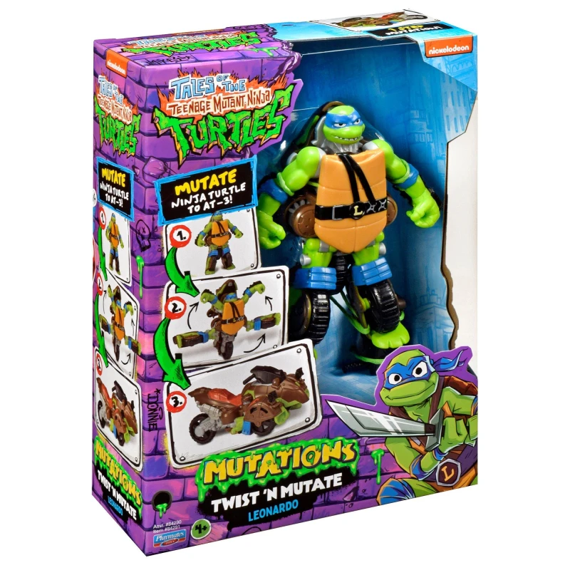 Image of Teenage Mutant Ninja Turtles TMNT Figure To Vehicle - Leonardo Male IL76601