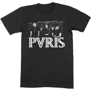 Image of PVRIS - Photo Unisex Medium T-Shirt - Black