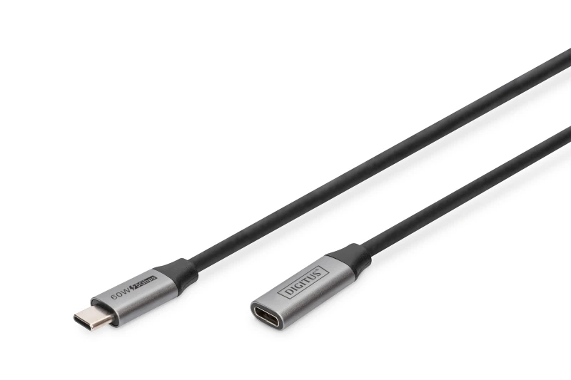 Image of Digitus USB-C - USB-C extension cable. 1m