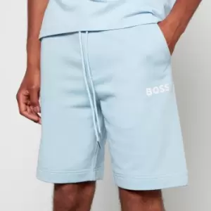 Image of BOSS Lamson 96 Loopback Cotton-Jersey Shorts - S