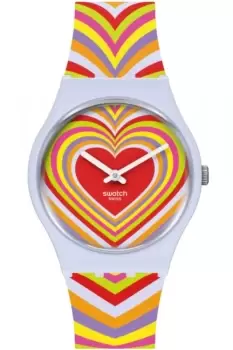 Image of Swatch Groovy Love Flower Power Bioceramic Watch SO31S100