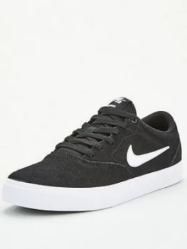 Image of Nike Sb Charge Suede - Black/White