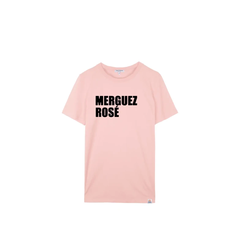 Image of French Disorder Womens T-Shirt French Disorder Merguez Rose Female S