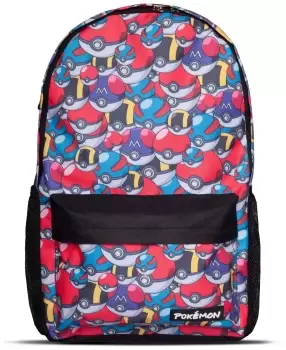 Image of Pokemon Poke Balls Backpack multicolour