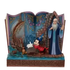 Image of Disney Traditions 6010883 Sorcerer Mickey Storybook - P01501