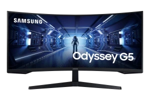 Image of Samsung Odyssey G5 34" C34G55T Quad HD Curved LED Gaming Monitor