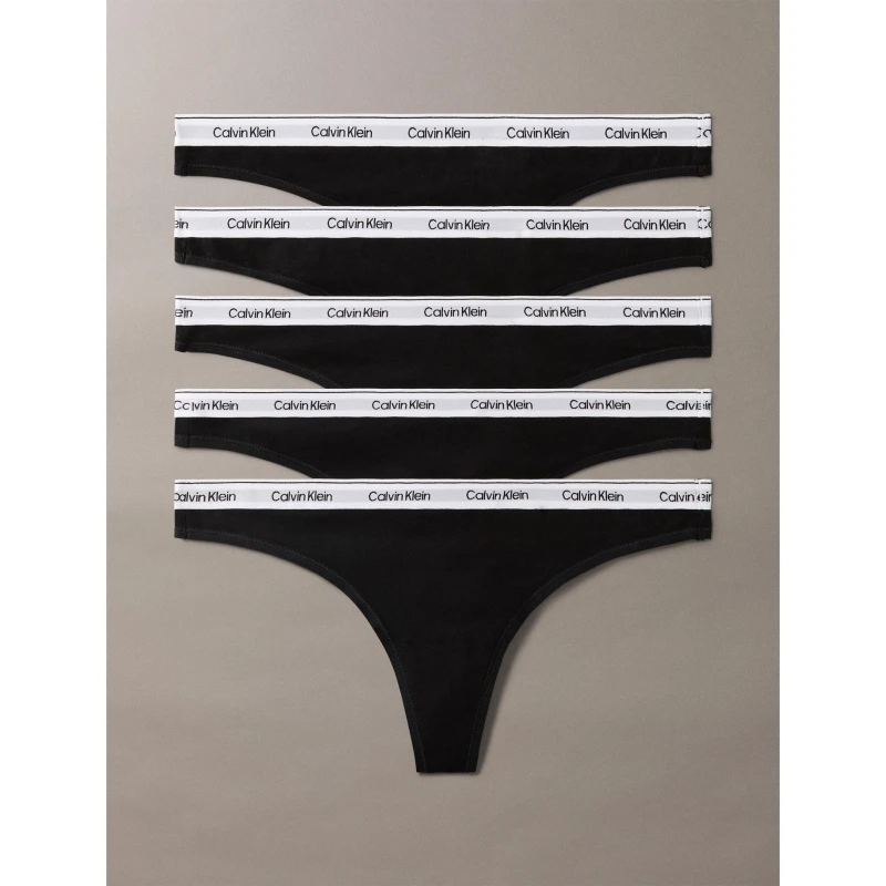 Image of Calvin Klein Calvin Tng 5Pk Ld62 Black female 10 (S)