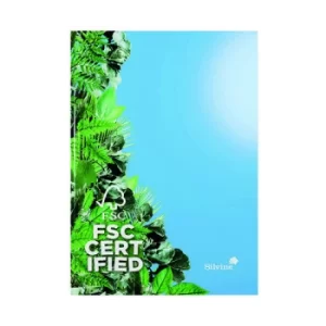 Image of Silvine Premium FSC Certified Casebound Notebook Lined 160 Pages A4 R207