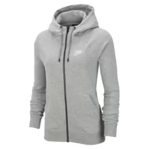 Image of Nike Full-Zip Fleece Hoodie - Grey