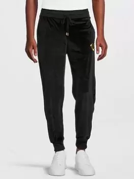 Image of TRUE RELIGION Velour Joggers - Black Size M Men