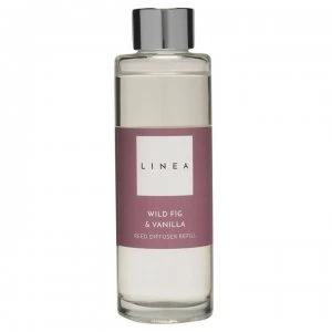 Image of Linea Wild Fig and Vanilla Glass Oil Refill 100ml