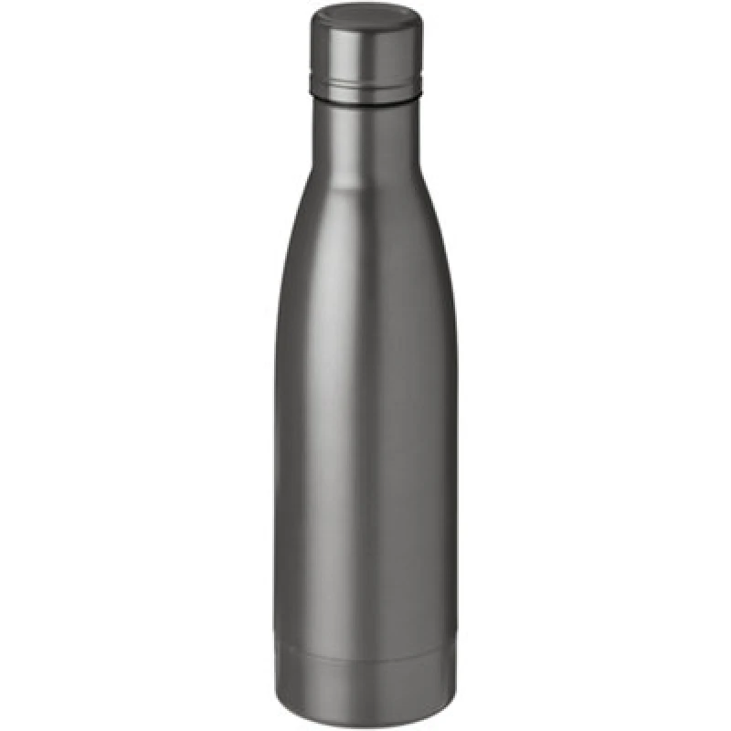 Image of Avenue Avenue Vasa Copper Vacuum Insulated Bottle in Dark Grey Dark Grey One Size Unisex 5057819361537