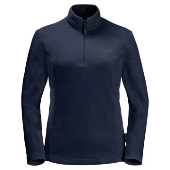 Image of Jack Wolfskin Gecko Zip Fleece - Midnight Blue