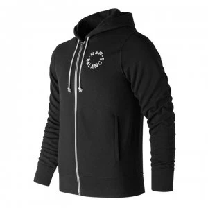 Image of New Balance Full Zip Hoody Mens - Black