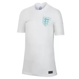 Image of Nike England Lionesses Stadium Home Shirt 2022 Junior - White