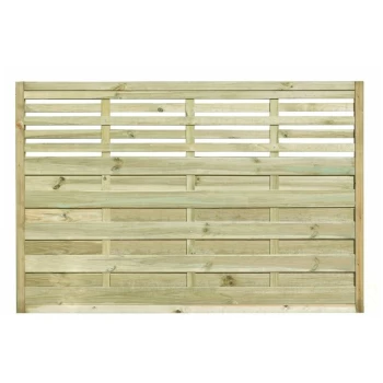 Image of Forest 511 x 3'11 Kyoto Decorative Fence Panel (1.8m x 1.2m) - Pressure treated