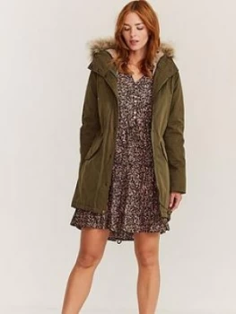 Image of Fatface Judy Parka - Khaki