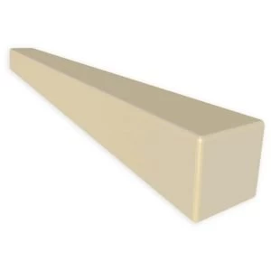 Image of IT Kitchens Gloss Cream Slab Cornice or pelmet L2400mm
