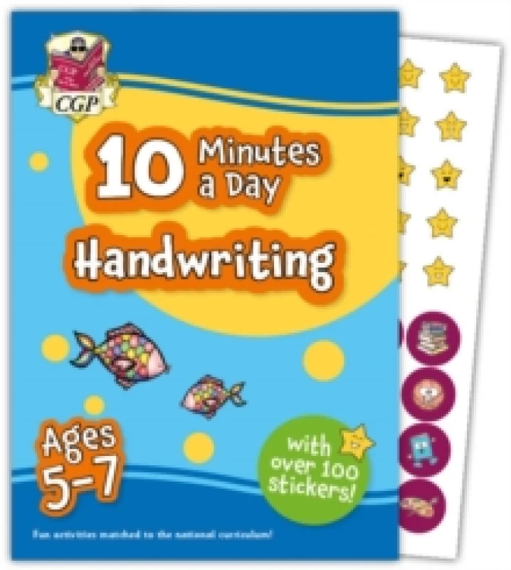 Image of 10 Minutes a Day Handwriting for Ages 5-7 (with over 100 stickers) Paperback / softback
