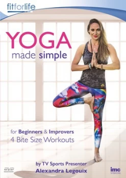 Image of Yoga Made Simple for Beginners & Improvers 4 Bite Size Workouts - DVD