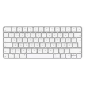 Image of Apple Magic keyboard USB + Bluetooth Finnish Swedish Aluminium White