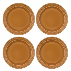 Image of Portmeirion Botanic Garden Harmony Amber Set Of 4 Plates