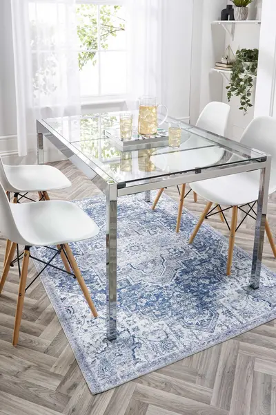 Image of Origin Washable Garda Rug 67X200 Blue