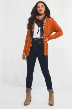 Image of Relaxed Slouched Wrap Cardigan