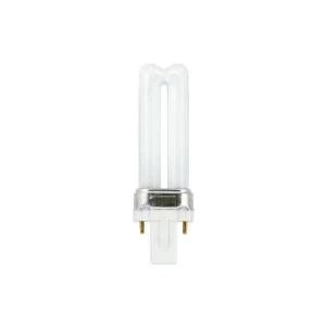 Image of GE Lighting 5W Biax Plug in Compact Fluorescent Bulb B Energy Rating